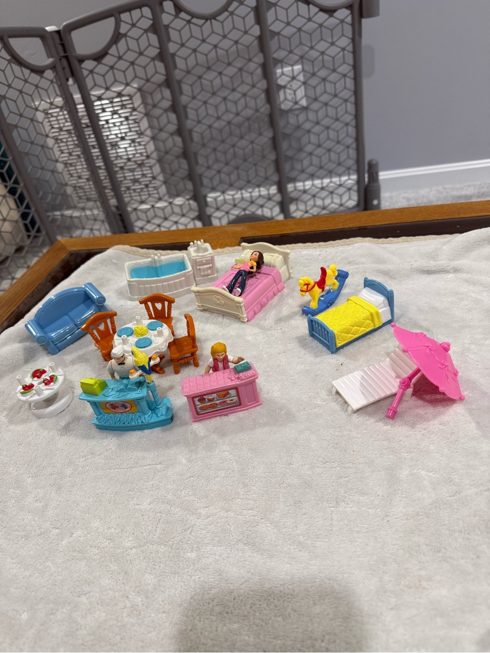 Fisher-Price Loving Family dollhouse furniture, figures, & accessories